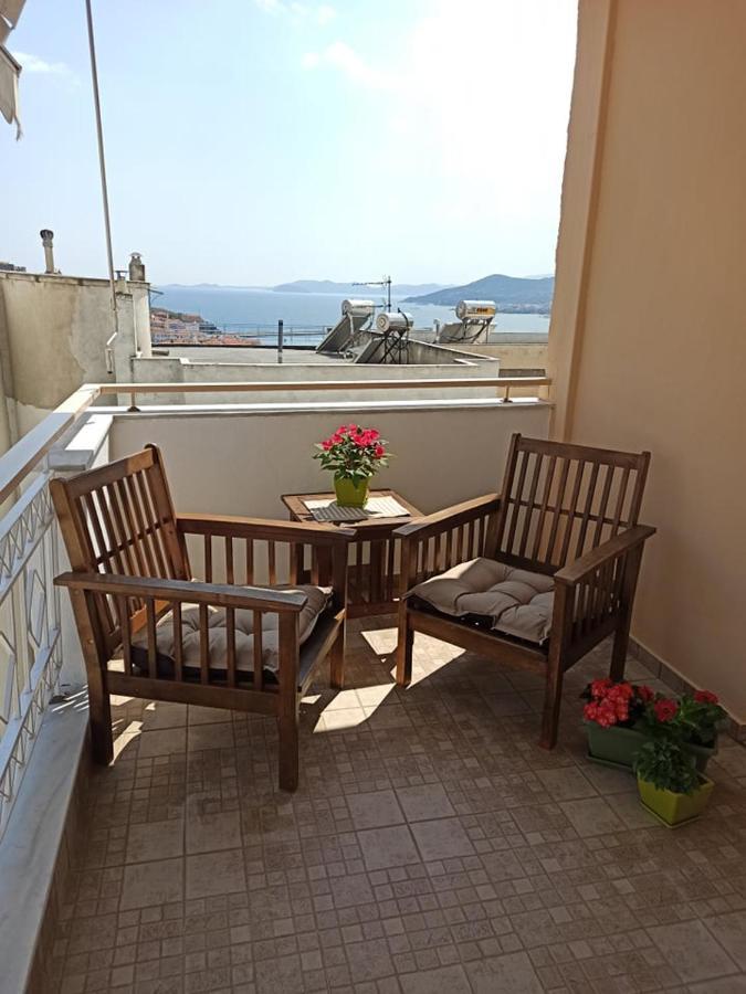 Golden Mirror In Kavala Apartman Kültér fotó